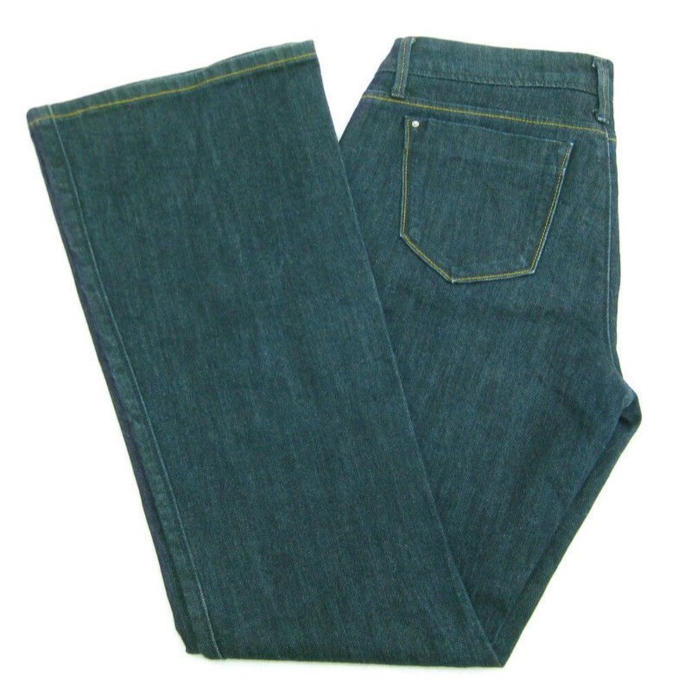 BANANA REPUBLIC Women's (Size 4 31x32) Dark Blue Jeans Urban Flared Leg Bootcut